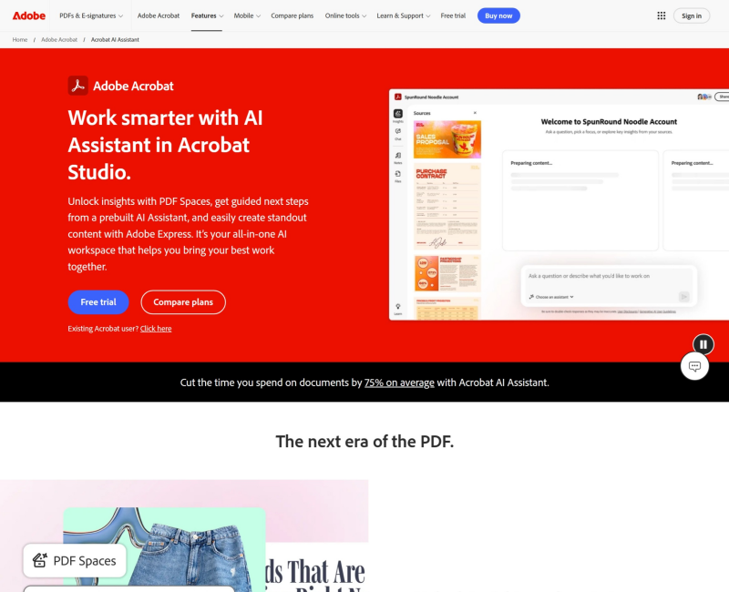 Acrobat AI Assistant